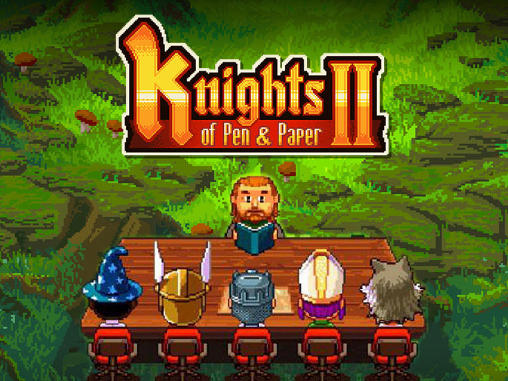 Full version of Android RPG game apk Knights of pen and paper 2 for tablet and phone.