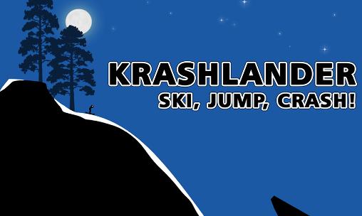 Download Krashlander: Ski, jump, crash! Android free game.