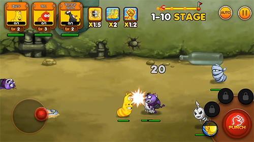 Full version of Android apk app Larva action fighter for tablet and phone.