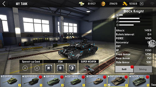 Full version of Android apk app League of tanks: Global war for tablet and phone.