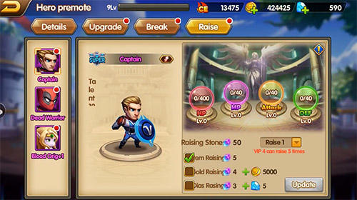 Full version of Android apk app Legend: Heroes arrival for tablet and phone.