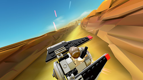 Full version of Android apk app LEGO Star wars: Micro fighters for tablet and phone.