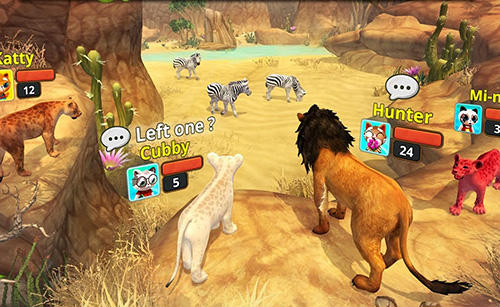 Full version of Android apk app Lion family sim online for tablet and phone.