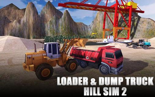 Download Loader and dump truck hill sim 2 Android free game.