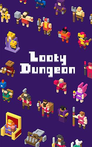 Full version of Android Crossy Road clones game apk Looty dungeon for tablet and phone.