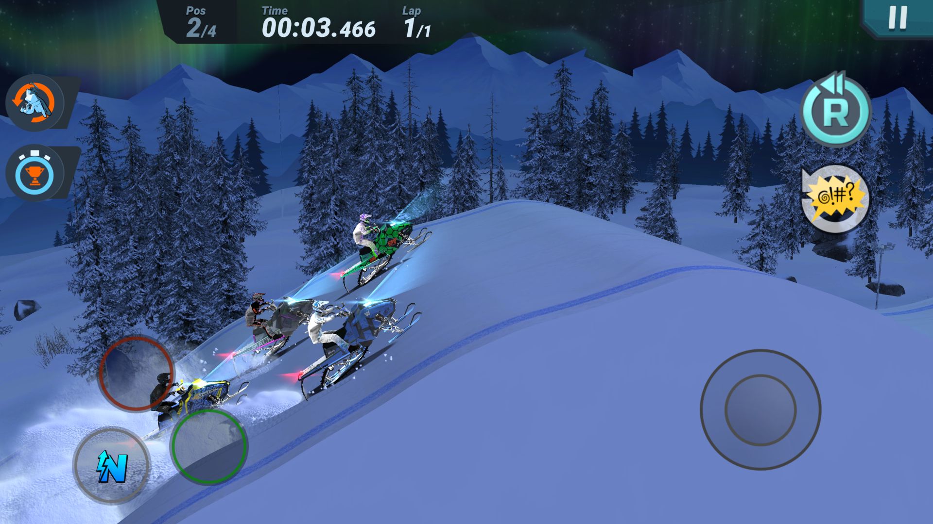 Full version of Android apk app Mad Skills Snocross for tablet and phone.