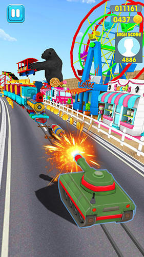 Full version of Android apk app Madness rush runner: Subway and theme park edition for tablet and phone.