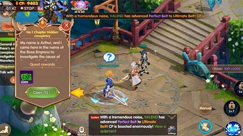 Full version of Android apk app Magic sword: Storm strikes for tablet and phone.