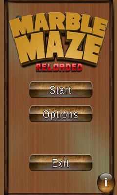 Full version of Android Arcade game apk Marble Maze. Reloaded for tablet and phone.