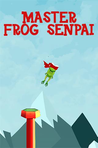 Full version of Android Jumping game apk Master frog senpai for tablet and phone.