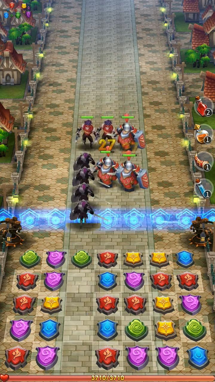 Full version of Android apk app Match & Defense:Match 3 game for tablet and phone.