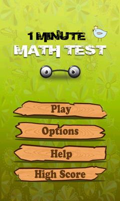 Full version of Android Logic game apk 1 Minute Math Test for tablet and phone.