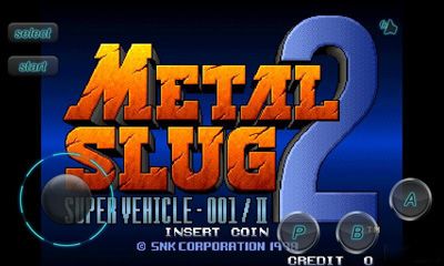 Full version of Android Action game apk Metal Slug II for tablet and phone.