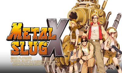 Full version of Android Action game apk Metal Slug X for tablet and phone.