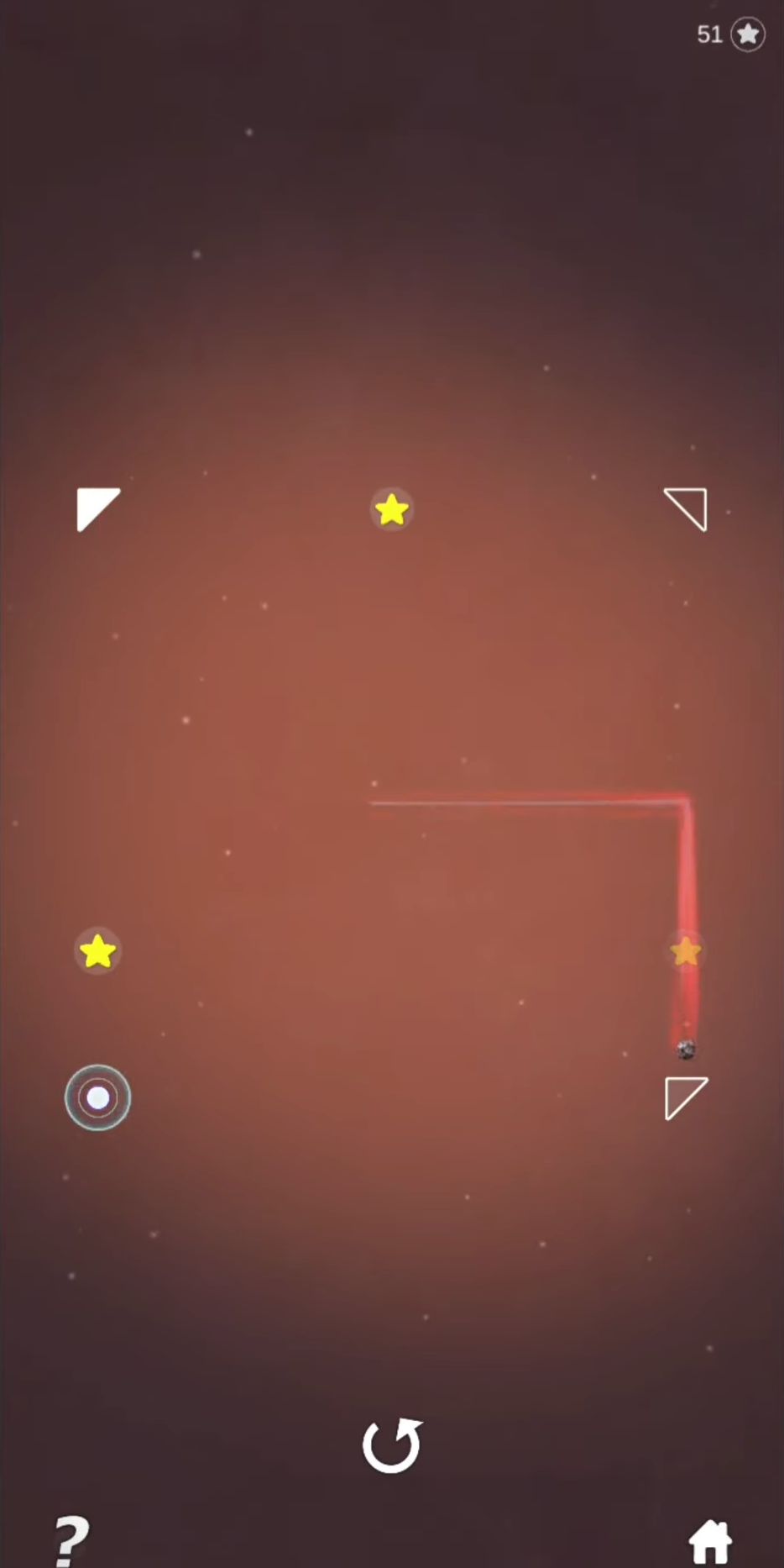 Full version of Android apk app Meteorite Ball Reflection and Recoil Brain Teaser for tablet and phone.