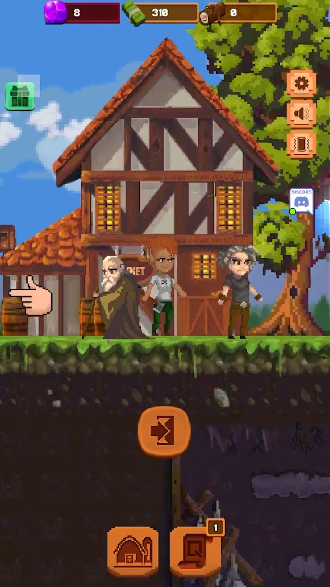 Full version of Android apk app Miners Settlement: Idle RPG for tablet and phone.
