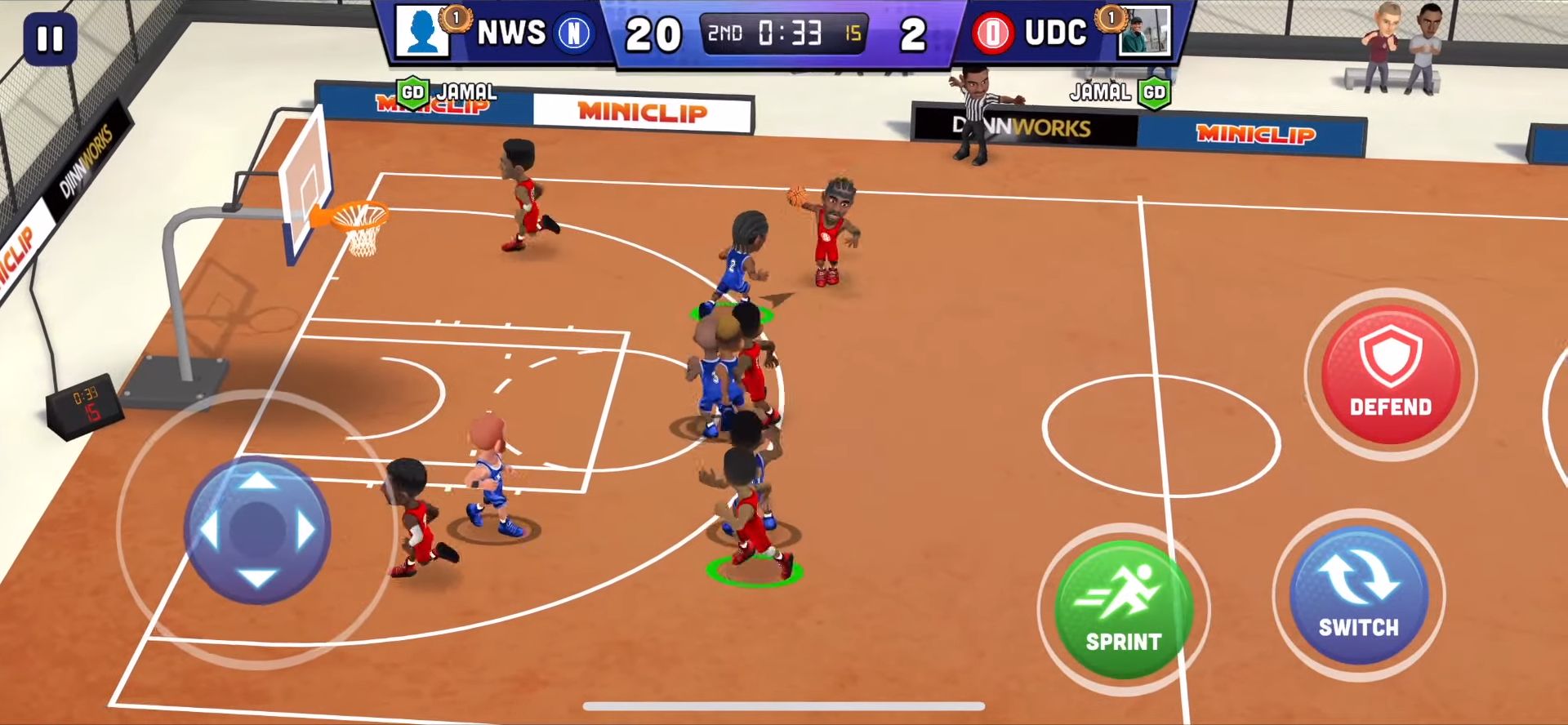 Full version of Android apk app Mini Basketball for tablet and phone.