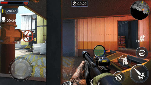 Full version of Android apk app Modern strike sniper 3D for tablet and phone.