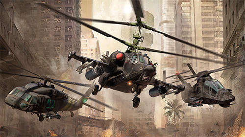 Full version of Android apk app Modern war choppers for tablet and phone.