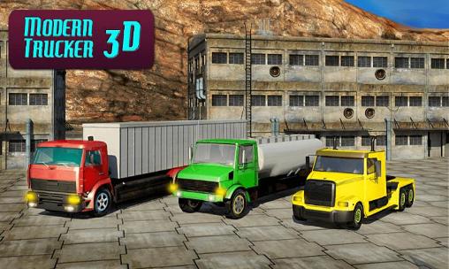 Download Modern trucker 3D Android free game.