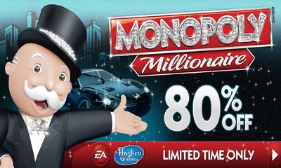 Full version of Android 5.1.1 apk MONOPOLY Millionaire for tablet and phone.