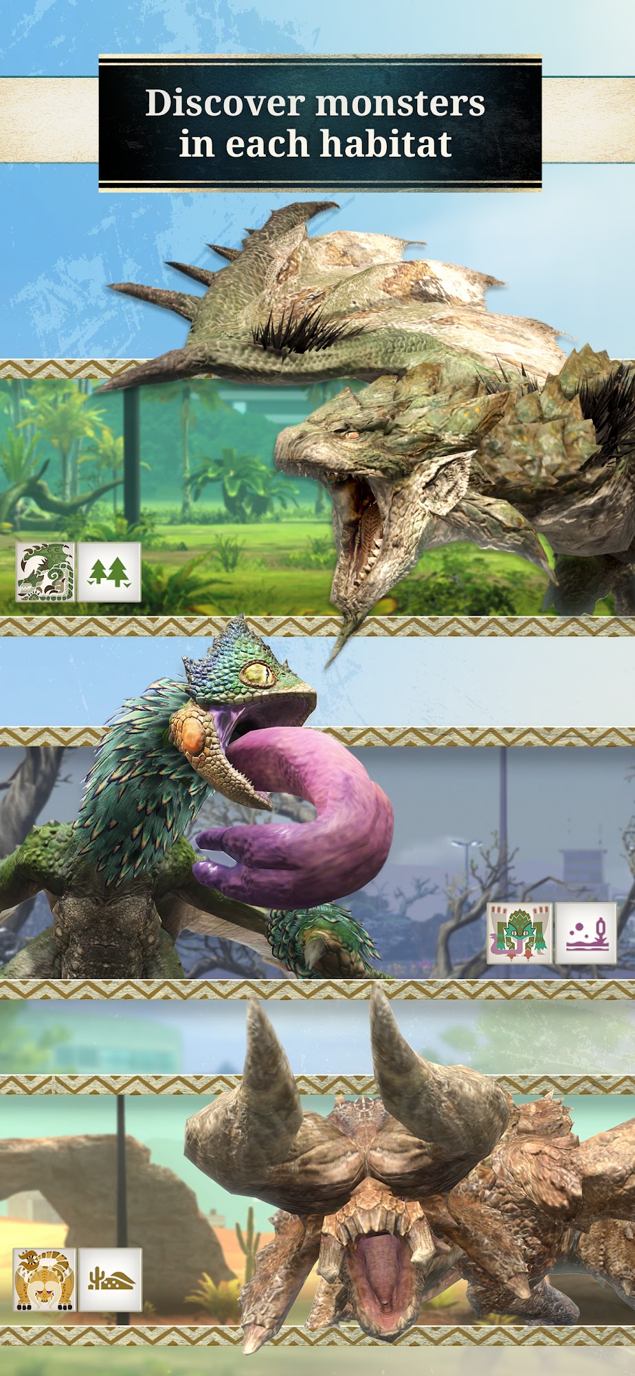Full version of Android apk app Monster Hunter Now for tablet and phone.