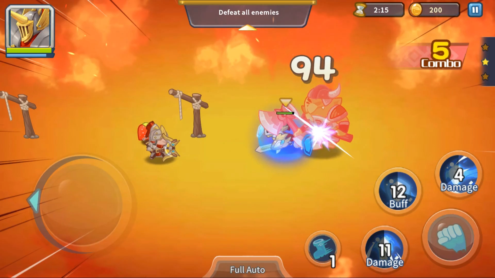 Full version of Android apk app Monster Knights - Action RPG for tablet and phone.