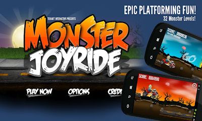 Full version of Android Arcade game apk Monster Joyride for tablet and phone.