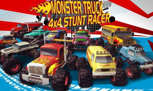 Download Monster truck 4x4 stunt racer Android free game.