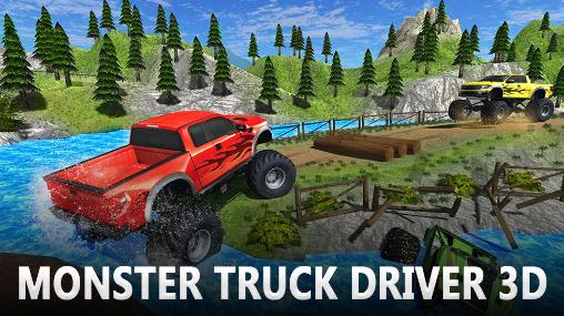 Full version of Android Cars game apk Monster truck driver 3D for tablet and phone.