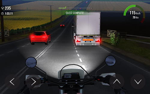 Full version of Android apk app Moto traffic race 2 for tablet and phone.