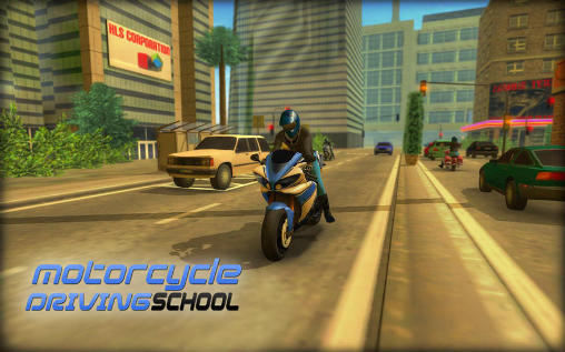 Download Motorcycle driving school Android free game.