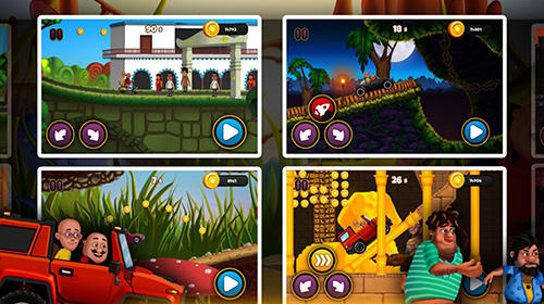 Full version of Android apk app Motu Patlu speed racing for tablet and phone.