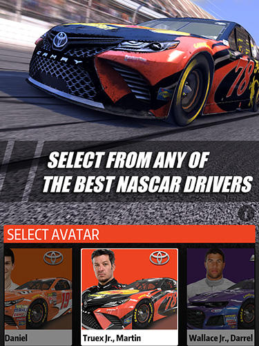 Full version of Android apk app NASCAR rush for tablet and phone.