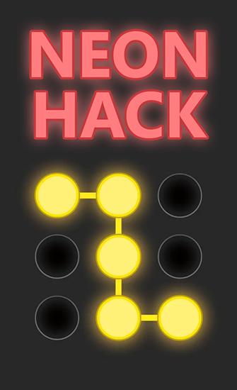 Download Neon hack: Pattern lock game Android free game.