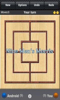 Full version of Android Board game apk Nine Men's Morris for tablet and phone.