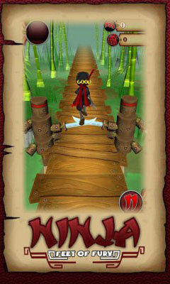 Download Ninja Feet of Fury Android free game.