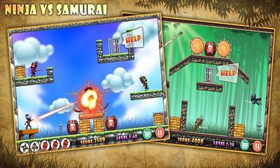 Download Ninja vs Samurais Android free game.