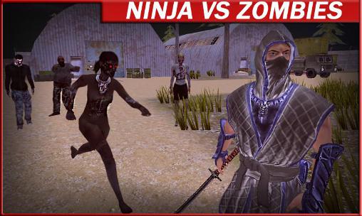 Download Ninja vs zombies Android free game.
