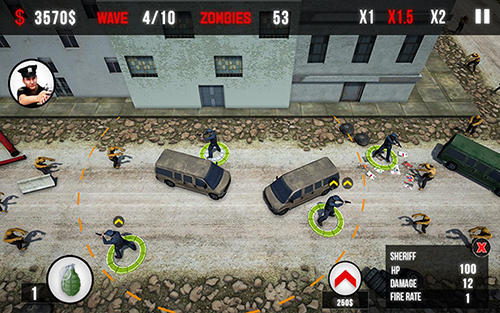 Full version of Android apk app NY Police: Zombie defense for tablet and phone.