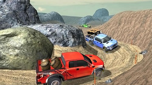 Full version of Android apk app Off-road pickup truck simulator for tablet and phone.