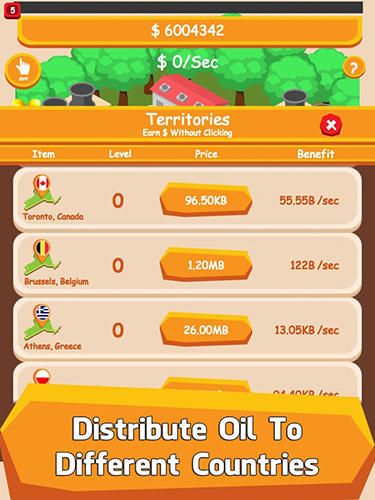 Full version of Android apk app Oil tycoon: Idle clicker game for tablet and phone.