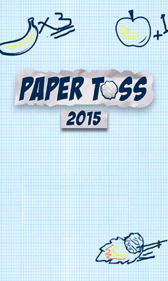 Download Paper toss 2015 Android free game.