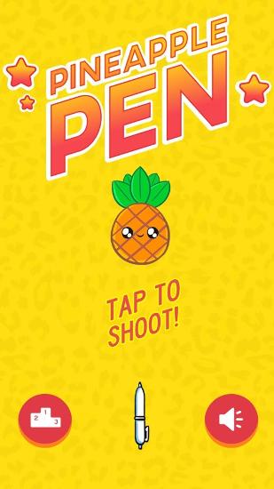 Full version of Android Time killer game apk Pineapple pen for tablet and phone.