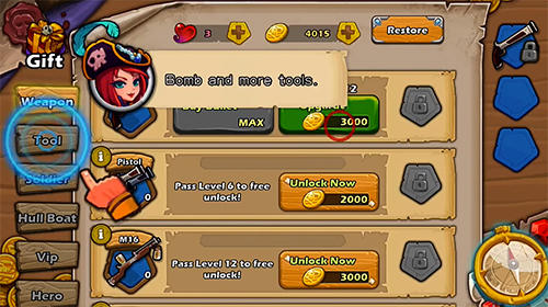 Full version of Android apk app Pirate defender: Strategy Captain TD for tablet and phone.