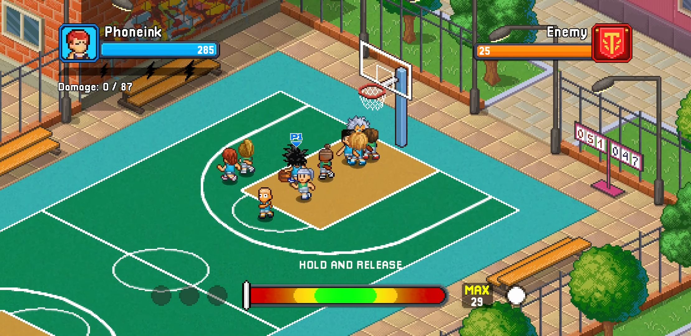 Full version of Android apk app Pixel Basketball: Multiplayer for tablet and phone.