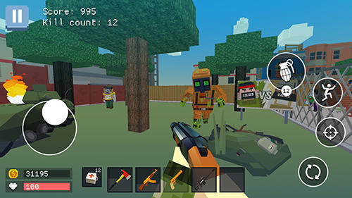 Full version of Android apk app Pixel combat: World of guns for tablet and phone.