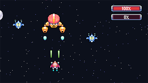 Full version of Android apk app Pixel journey: 2D space shooter for tablet and phone.