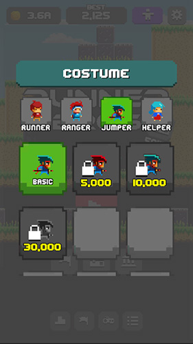 Full version of Android apk app Pixel runner bros for tablet and phone.