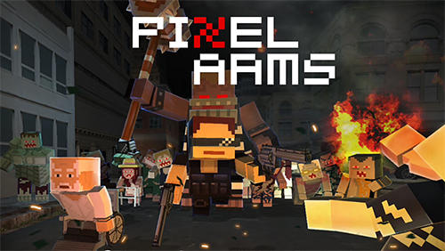 Full version of Android First-person shooter game apk Pixel arms ex: Multi-battle for tablet and phone.